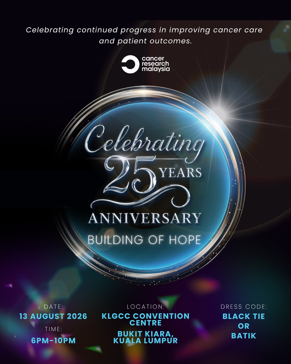 reversecancer's tweet photo. 25 years. 1 mission: #SavingAsianLives. We built🇲🇾's 1st AI-powered app to support early detection of #oralcancer in rural communities, bringing care closer to those who need it most. 
Join our anniversary celebration! For more info, contact: 0126808330 / comms@cancerresearch.my https://t.co/q0blAJXIMu