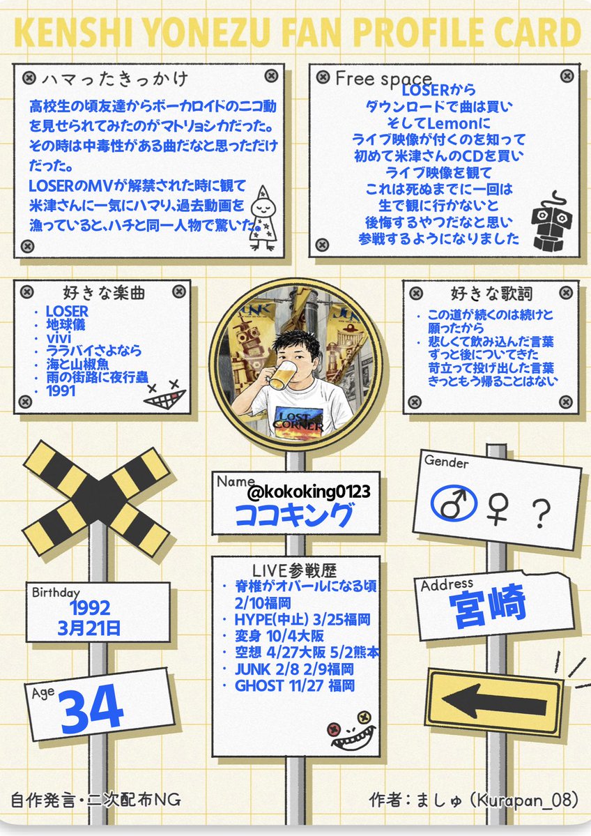 プロフカード