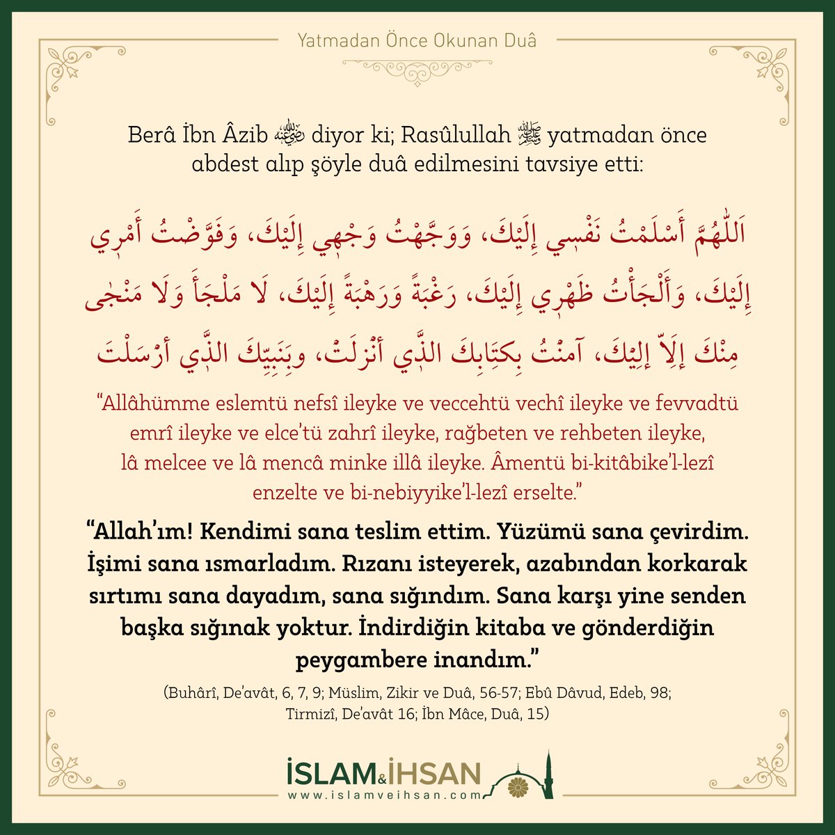 İslam ve İhsan tweet media