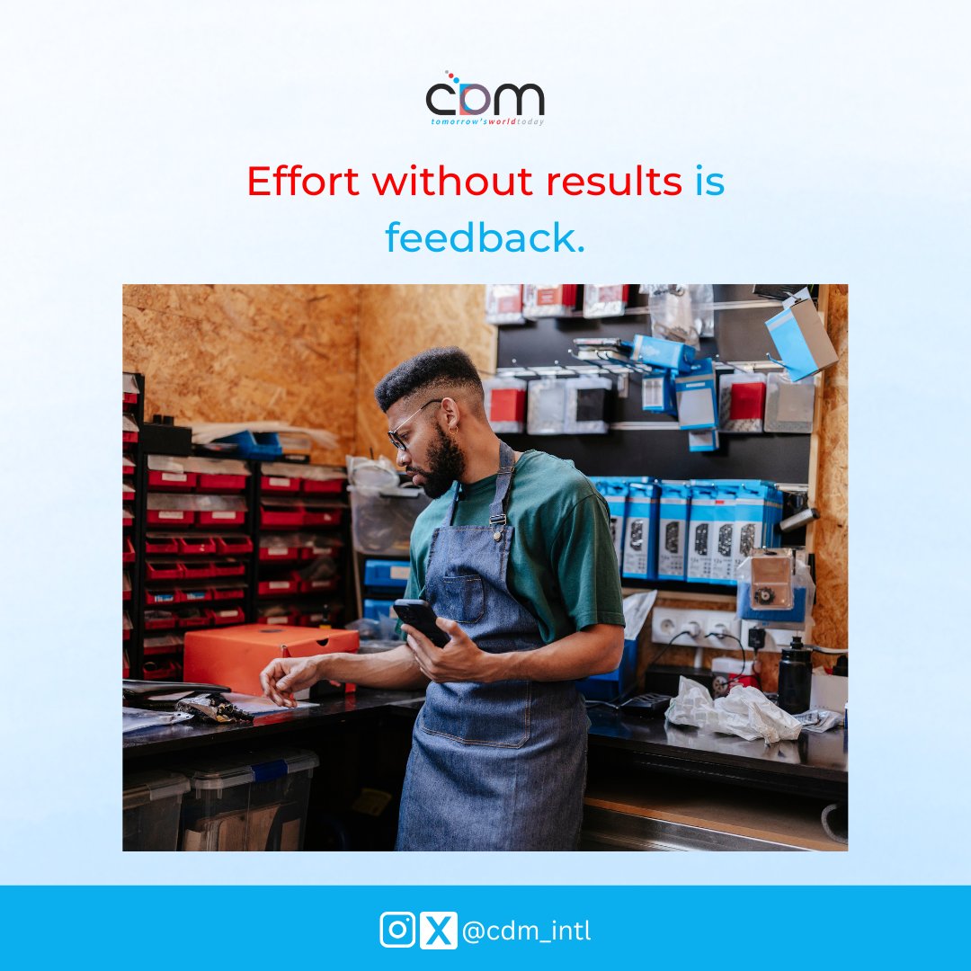 conceptdemarque's tweet photo. Not every outcome is a win; but it’s always information.

When the results don’t match the effort, it’s not failure… it’s direction.

Something needs to shift; your message, your approach, your focus.

Pay attention. Refine. Try again, but better.

#CDM | #ClarityInAction https://t.co/HbI2Vqb6km