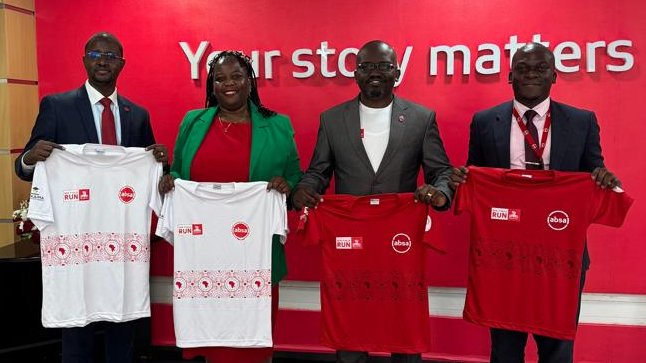 oleauganda's tweet photo. Thank you to Absa Bank for the opportunity to contribute to this noble cause. We look forward to our participation in the #Absa7HillsRun that continues to serve as a platform for real change, creating pathways for thousands of girls to remain in school and pursue their ambitions. https://t.co/mEGFYYThTZ