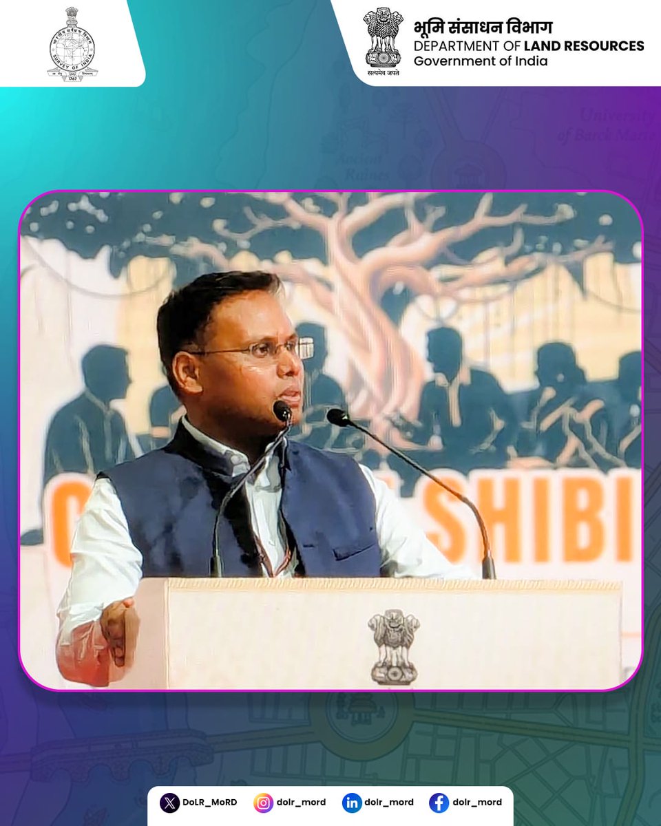 Department of Land Resources, GOI tweet media