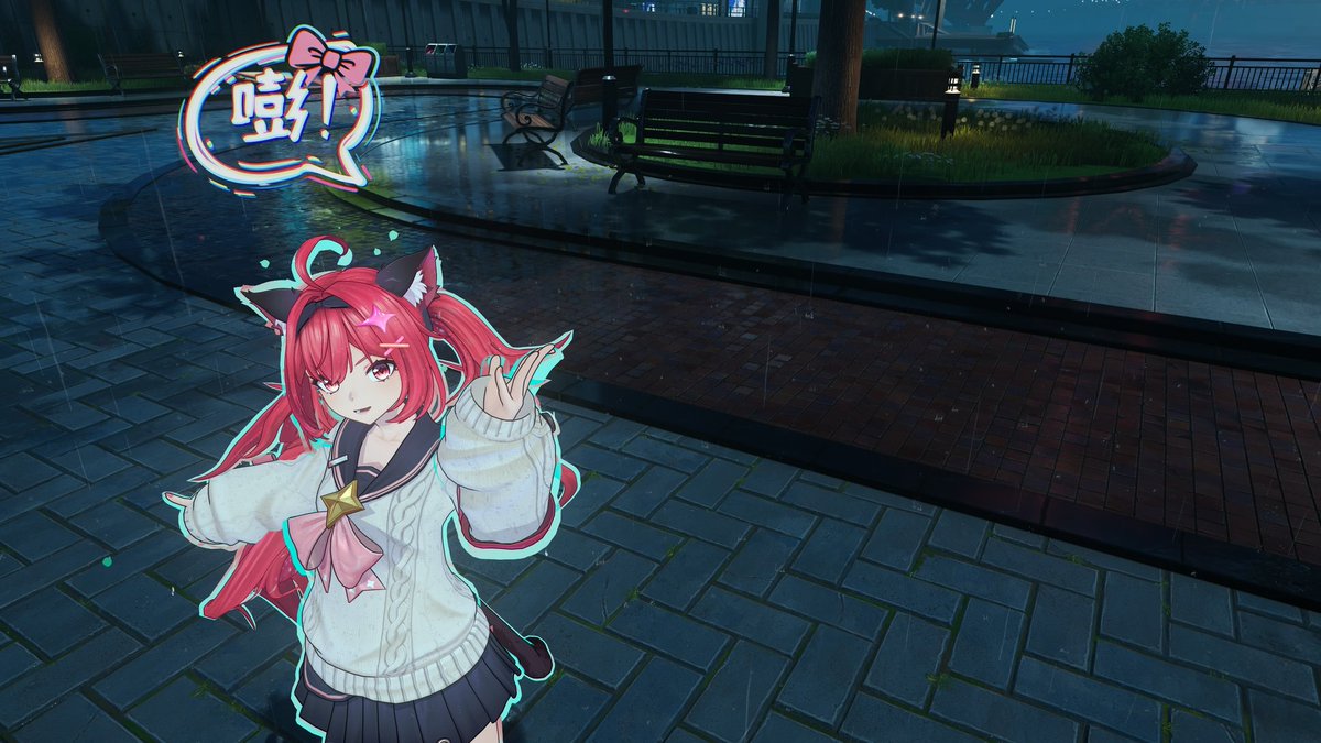 ナナリ１打１打攻撃終わりに文字出るのかわいい #NTE
