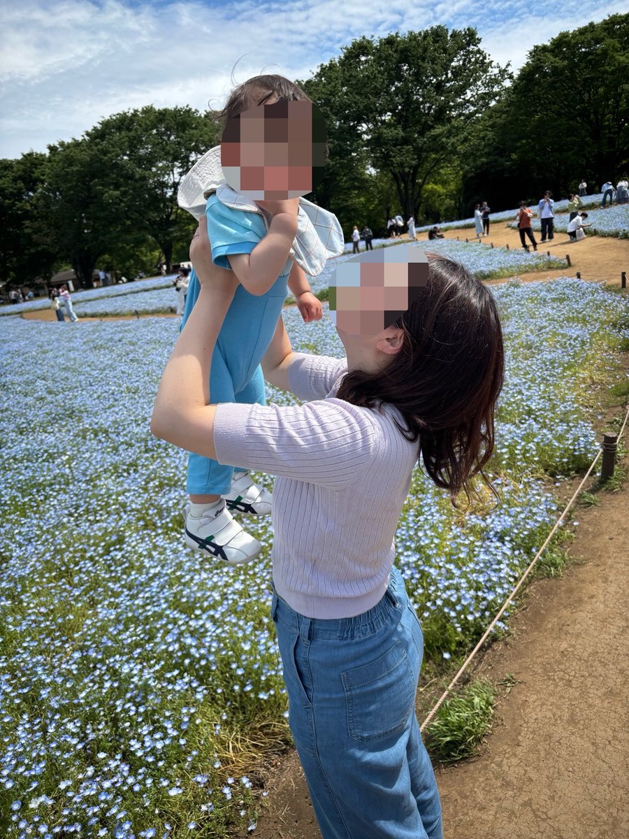 rt_melty's tweet photo. 夫的GW最終日は昭和記念公園へ✨
行きたかった100本のスプーンにも行けて、お子様ランチ爆食🍴✨
遊具でたくさん遊べてとっても楽しそうだった！！
母はネモフィラ見れて満足⸜︎🩵💙🩵⸝ https://t.co/tOY0K6p4qg