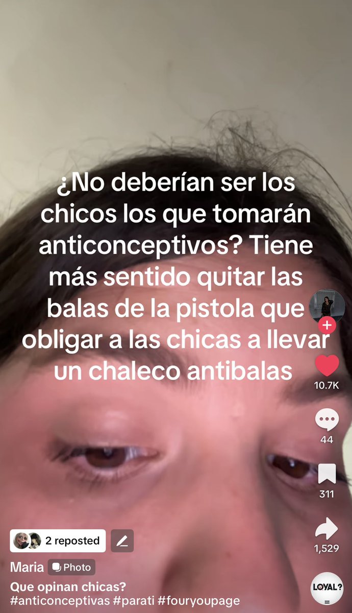 Estoy convencida de que, si los hombres tuvieran que parir el hijo por el ogt, la investigación científica habría destinado muchos más recursos al desarrollo de anticonceptivos masculinos eficaces y con menos efectos adversos que los que históricamente han asumido las mujeres.