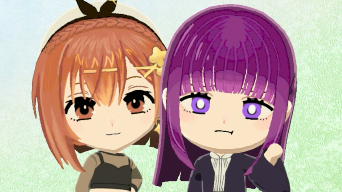 pso2ngs_maomao's tweet photo. トモコレで作ったフェルンやライザの動画をたくさん見てくれてありがとう！

今日はカードキャプターさくらの髪型をYouTubeのLive配信で再現するよ
髪は徹底解説の動画などで紹介した「ノ」や「()」を使って描くね
#トモコレ https://t.co/tmXK62CCiA