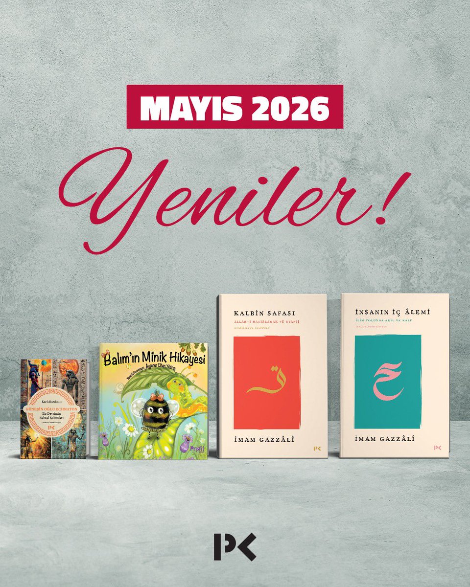 profilkitap's tweet photo. 📚Profil Kitap’tan Mayıs ayı yenileri raflarda!
 
Yeni keşifler yapmak ve okuma listenize farklı kitaplar eklemek için bu ayın seçkisine göz atabilirsiniz.
 
Sizi en çok hangisi meraklandırdı?👇🏼
 
#ProfilKitap https://t.co/ls78SQFBmP