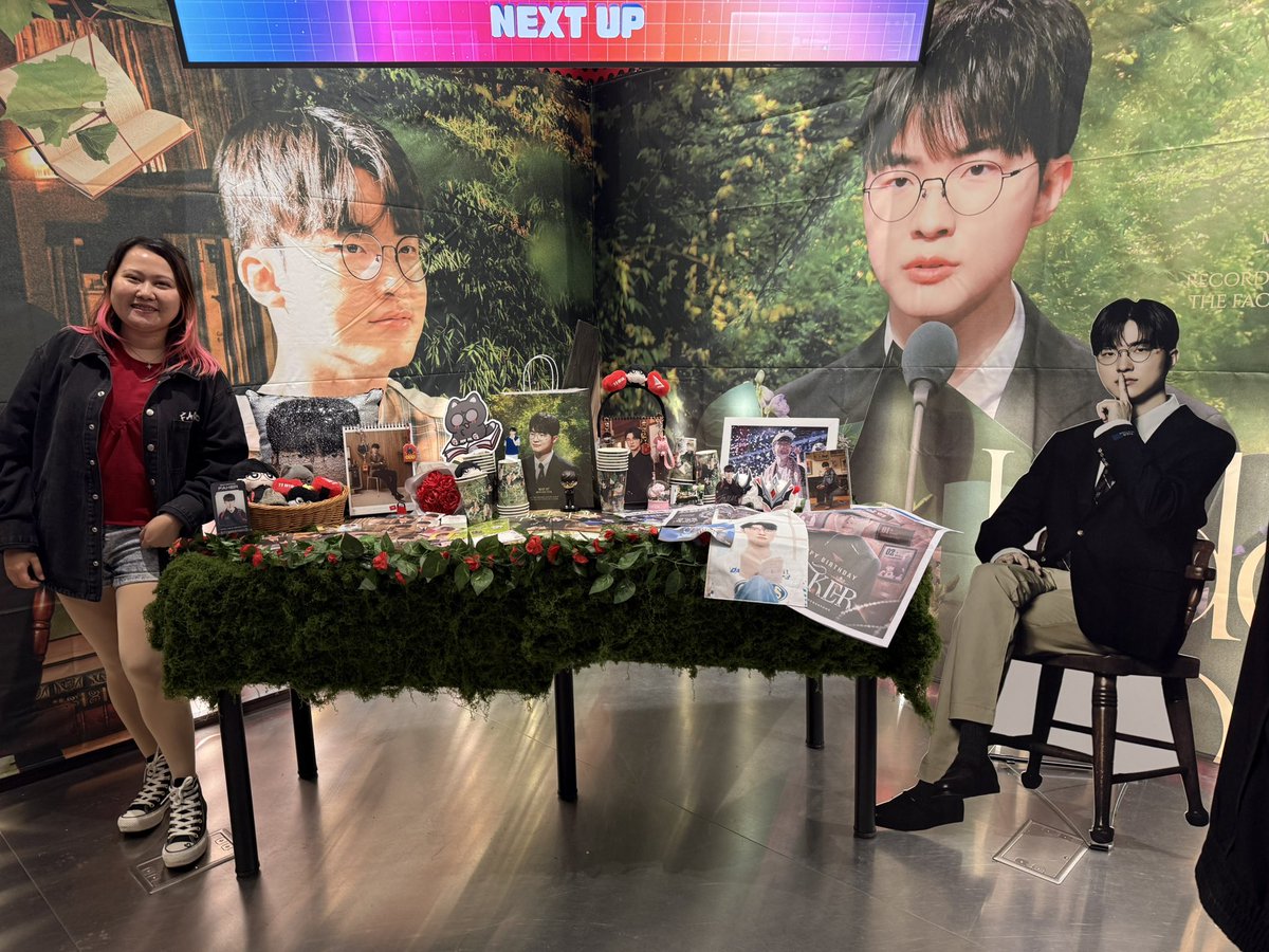 Chase_GGx's tweet photo. Attended my first ever Faker birthday event in Korea and I really had so much fun 🥹💛✨

#HappyFakerDay https://t.co/QOK4jTxp4Q