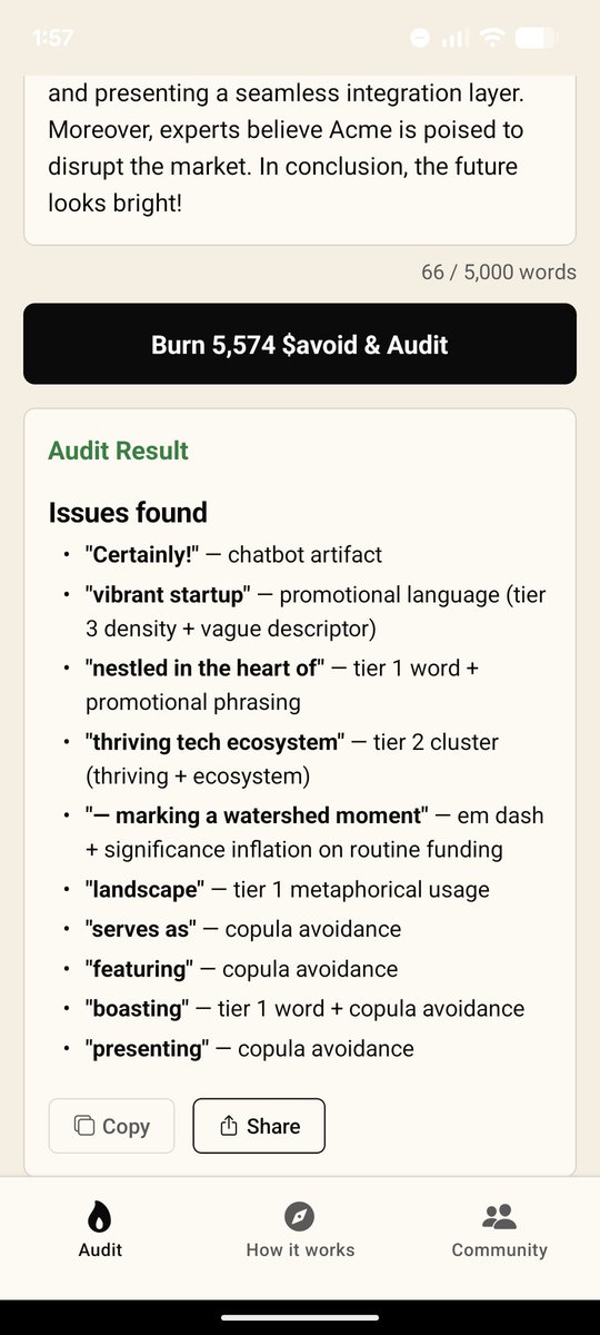 $Avoid AI Writing tweet media