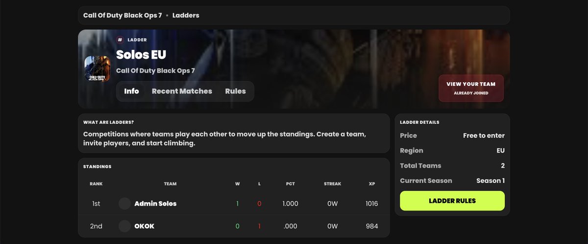 EzyBattles's tweet photo. We are taking all the necessary steps to make sure Gamebattles stays within our hearts and expand it for the future. Our plan is for everyone to find their love for competing again in any game, and have a simple platform to use whilst doing so!
#Esports #Gamebattles https://t.co/nrEt2K0RTH