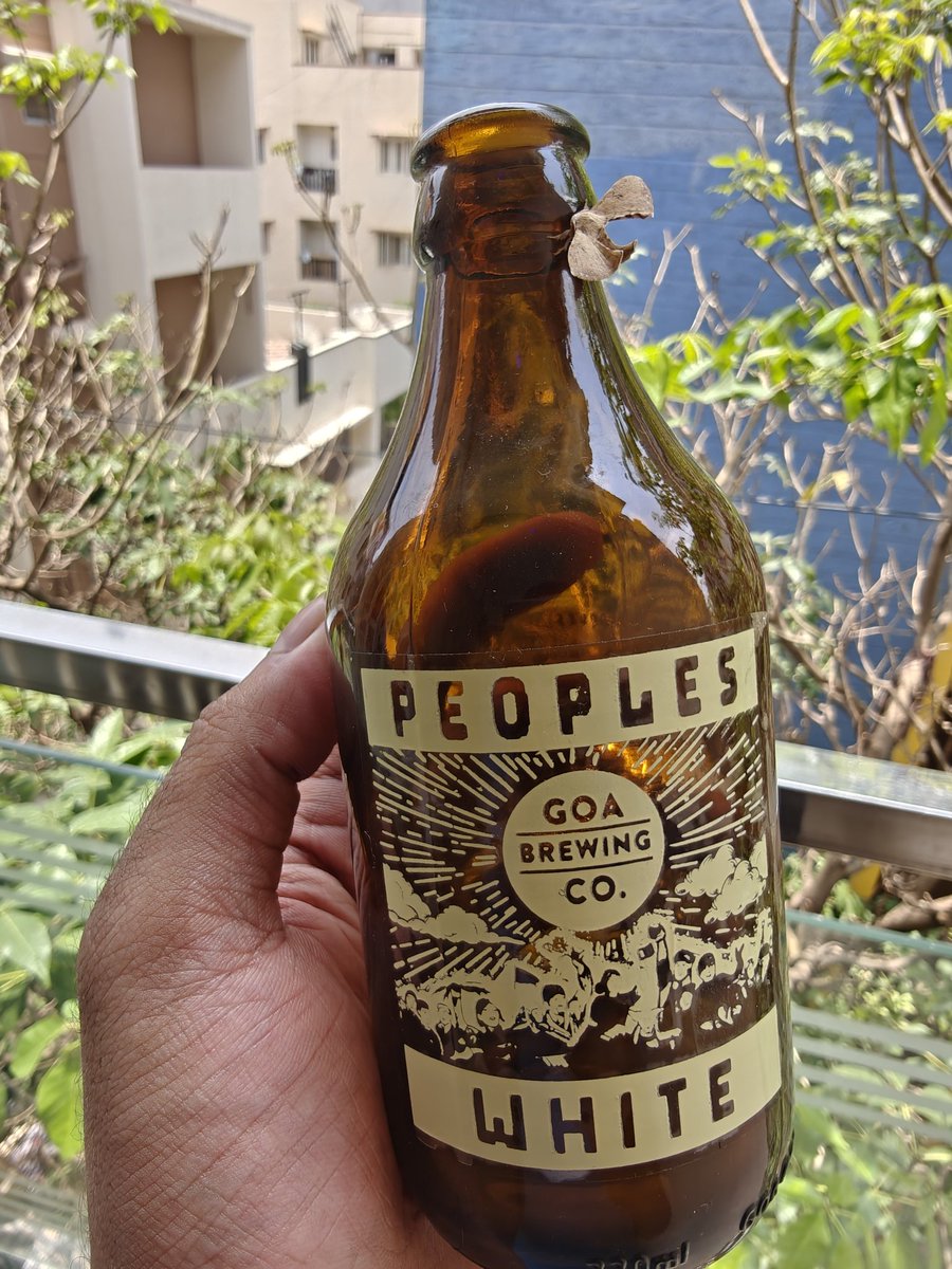 RakshithC12's tweet photo. Looks like I’m not the only one who appreciates a beer from @goabrewingco. 🍺 This little traveler flew in for a sip of the Peoples White and decided to stay for the vibes. Even the local wildlife knows where the good stuff is! 🦋✨
#GoaBrewingCo #CraftBeer #GoaVibes #BeerLovers https://t.co/Qgf4ZF9hAH
