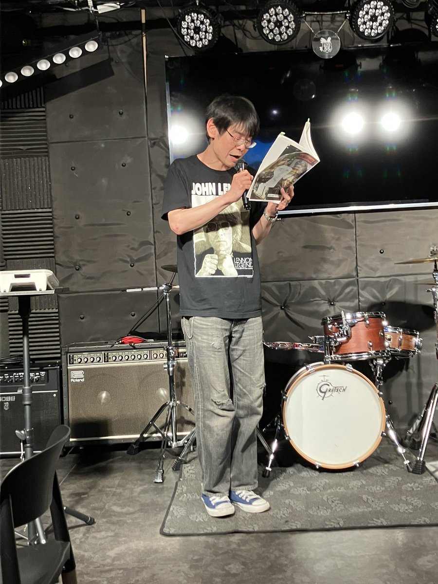 ☆SET LIST(5/6) 1.さよなら人類/たま 2.路上バンドに会った日に、神は