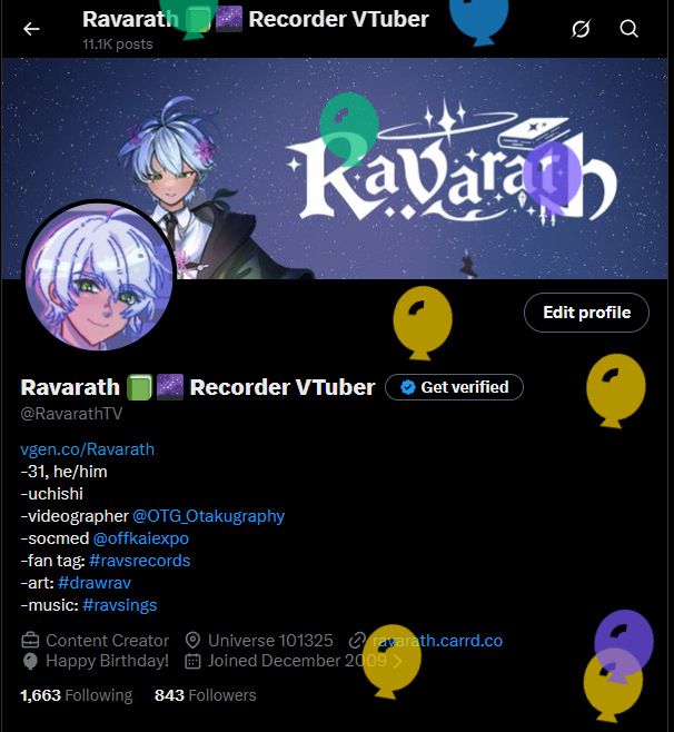 Ravarath 📗🌌 Recorder VTuber tweet media