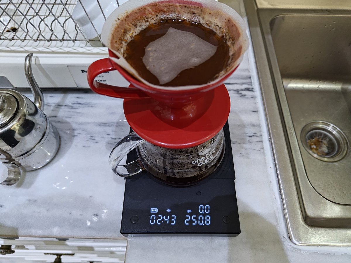 夕方のコーヒー