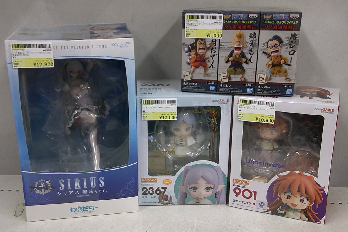 高額フィギュアを買取りさせて頂きました⭐ ・◎全6種ｾｯﾄ ｢ﾜﾝﾋﾟｰｽ
