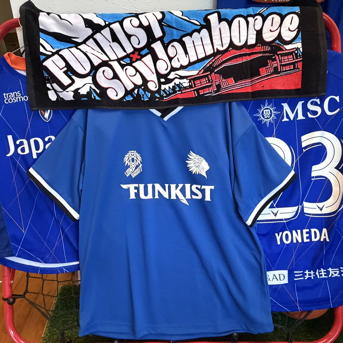 FUNKIST ユニフォーム XXOサイズ　Vファーレン長崎　サポーターズソング FUNKIST稲佐山ワンマンのクラウドファンディング にご参加くださり