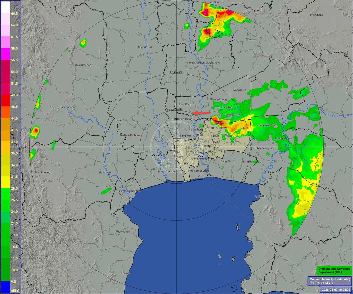 ศูนย์ป้องกันน้ำท่วม กรุงเทพมหานคร tweet media