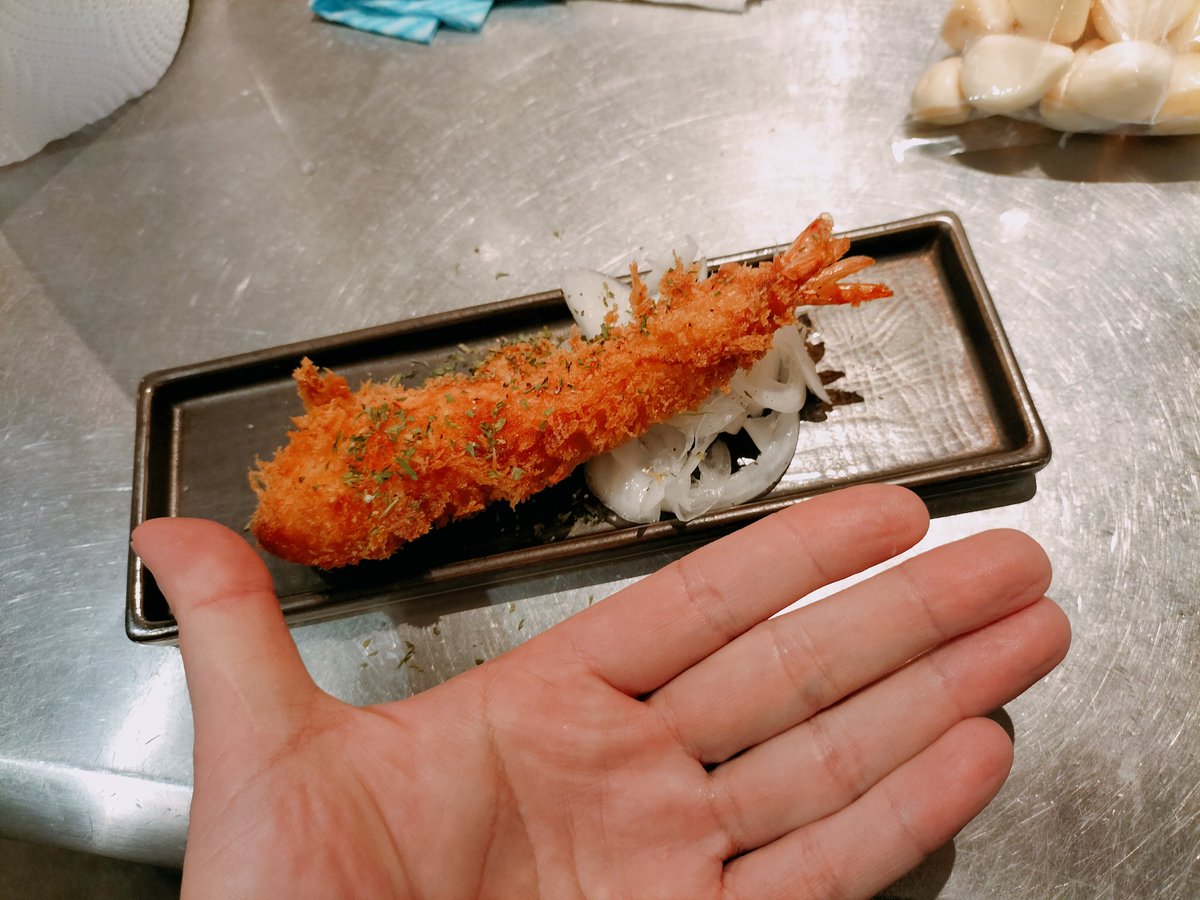 おっきいえびふりゃー