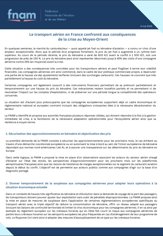Fédération Nationale #Aviation et ses Métiers ✈️ tweet media