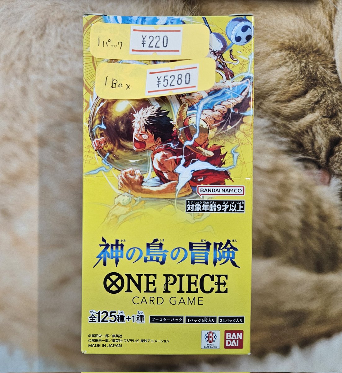 ワンピースカード 神の島の冒険 入荷しました！ 購入制限無し 1パック