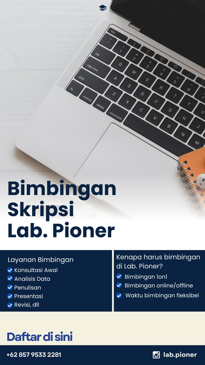 Bimbingan dan Konsultasi Skripsi - lab.pioner tweet media
