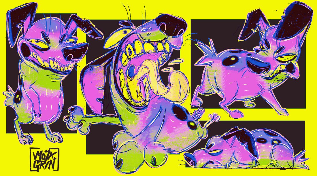 Courage the Cowardly Dog Fanart Sheet

 I've never met anyone who didn't like this show. I honestly wish they would reboot it but then again they would probably just ruin it like most reboots.