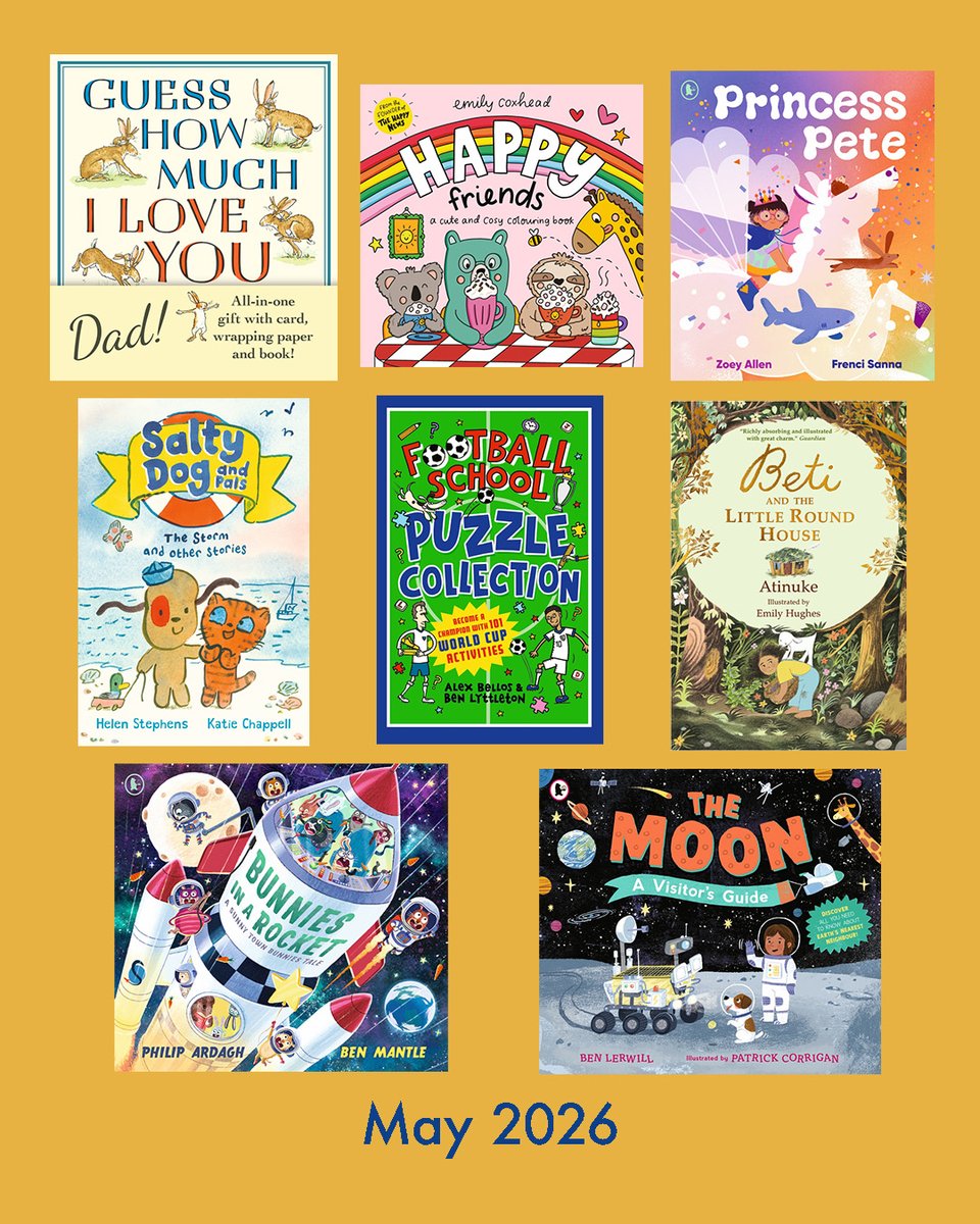 WalkerBooksUK's tweet photo. May publication day is here! Kickstart your summer with our new range of books 🌞

Find out more on our website https://t.co/VnZvGjSBCU https://t.co/dEvEsrnoJX