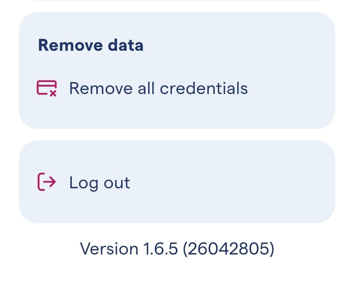 MindiaMoney's tweet photo. Billions App - Credentials ✨ 

🗑️ Don’t forget to remove your personal info and credentials

• Open Billions app
• Go to Settings (top left)
• Click “Remove all Credentials”
• Uninstall the app

✅ Better to stay safe after the recent drama. https://t.co/RtcSas14Dc