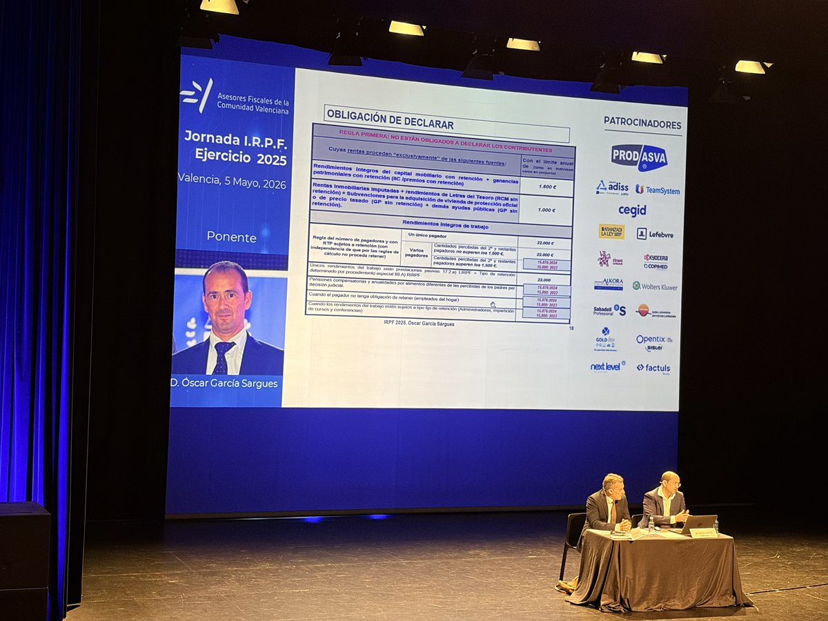 Asociación Profesional Asesores Fiscales Com.Val. tweet media