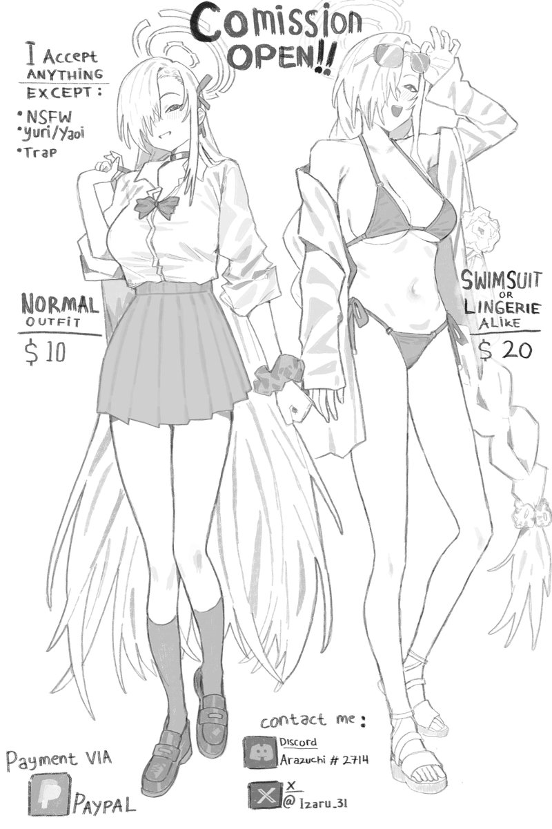Izaru COMISSIONS OPEN (3/3) tweet media