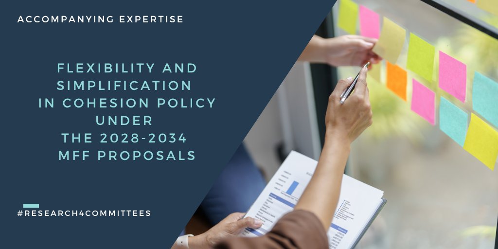 PolicyREGI's tweet photo. 🏘️The proposed reform introduces a more integrated architecture, centred around a single European Fund and National and Regional Partnership Plans #CohesionPolicy
🔍Explore more in our latest study: https://t.co/3JkVSGK1bH
@EP_Regional
#Research4Committees
#EUfunds
#MFF
#EUPolicy https://t.co/fjIvUVqHa6