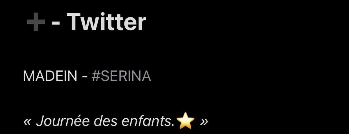MADEIN_FR's tweet photo. ➕- Twitter

Traduction et photos du nouveau post de #SERINA sur Instagram !💕

➕- https://t.co/lxsrGAOvR6

➕- #MADEIN #메이딘 #MASHIRO #YESEO #MiU #GAEUN #SUHYE #SERINA #NAGOMI https://t.co/quVdNYUyv7
