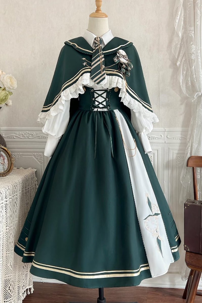 LilyBlack_shop's tweet photo. 🎓🕰️時を刻む学院クラシカルドレス🕰️🎓 https://t.co/vQVXndxDhs
