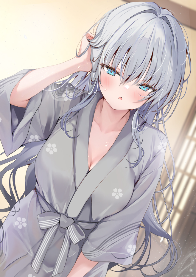 「……えっと…お風呂、上がったよ」 https://t.co/d5VkDzNtCu