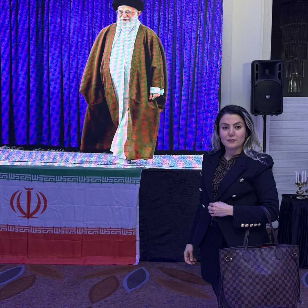 Meet “Dr” Marzi Ansari. She served in the Iranian regime’s judiciary before claiming asylum in Britain in 2019.

A brazen ally of the regime and IRGC, she attends pro-mullah rallies in Britain and offers legal cover to terrorist propagandists like Bushra Shaikh.

Deport her.