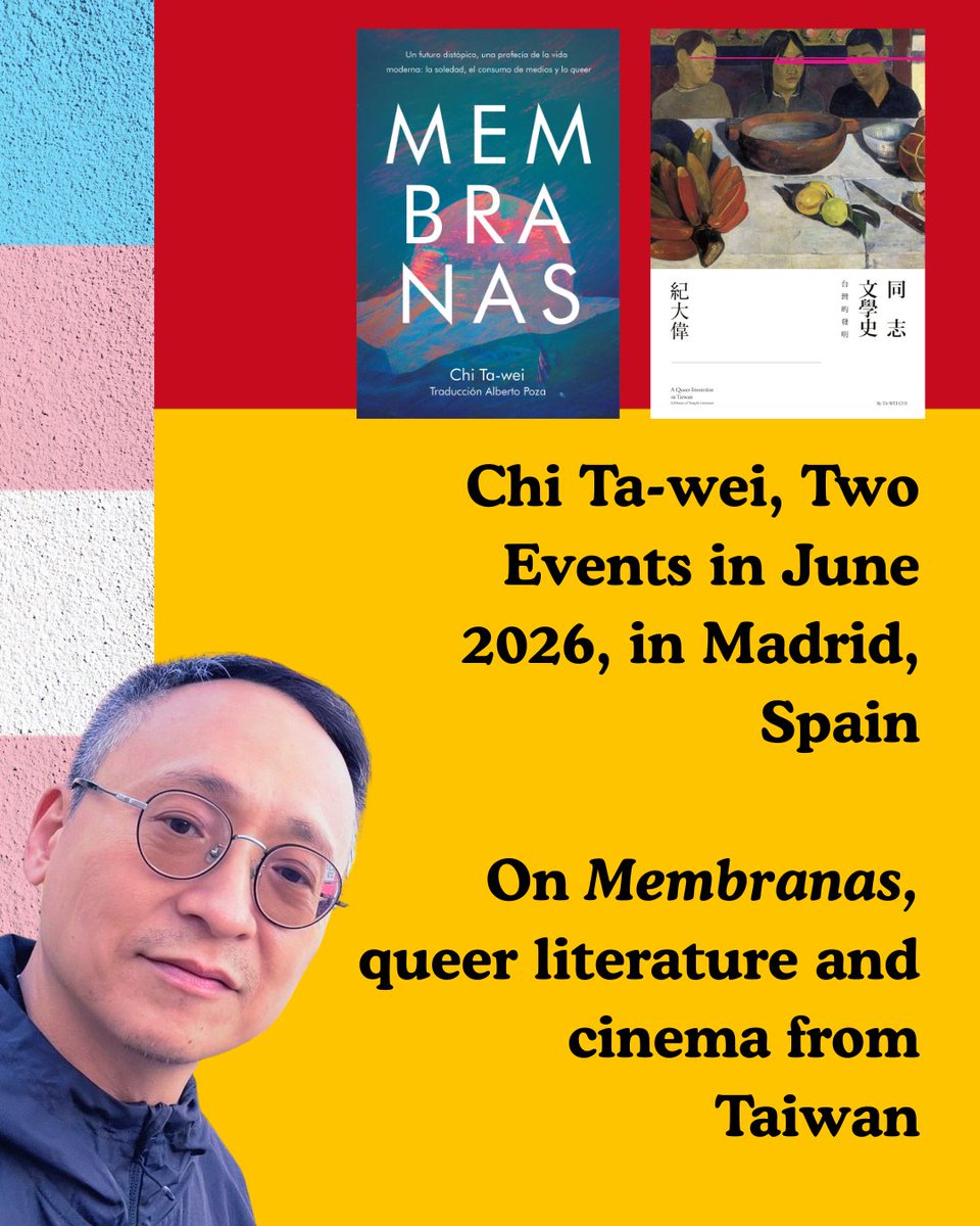Ta-wei Chi / 紀大偉 tweet media