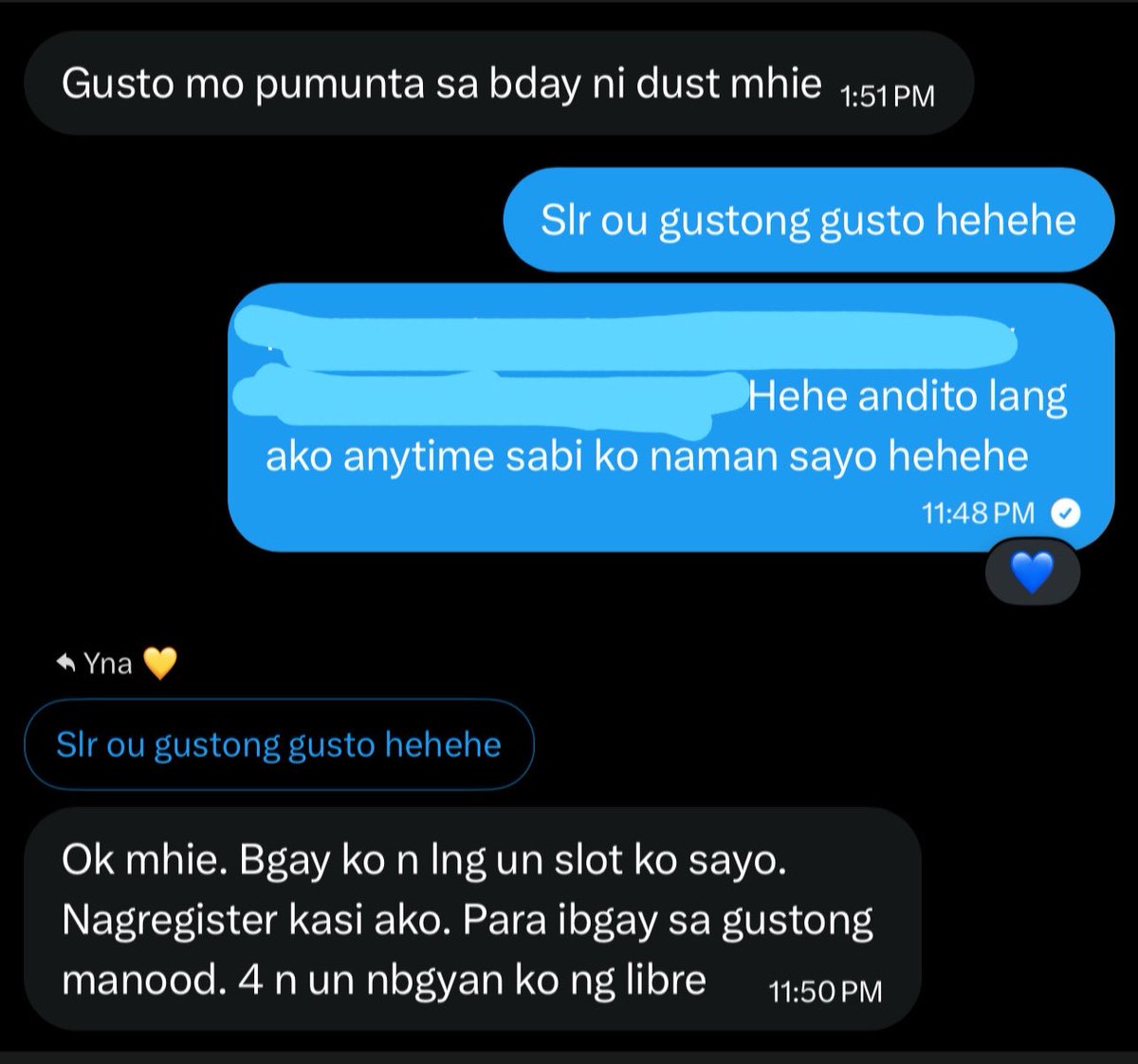Yna 💛 tweet media