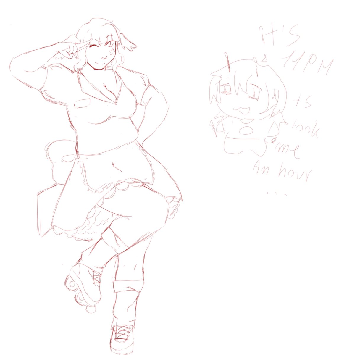 chokolate2137's tweet photo. WiP that got me banned from posting TikTok completely 

#art #tiktok #wip #WIP #oc #originalcharacter #digitalart #fyp #ban #foryoupage https://t.co/8AMUXqhD22