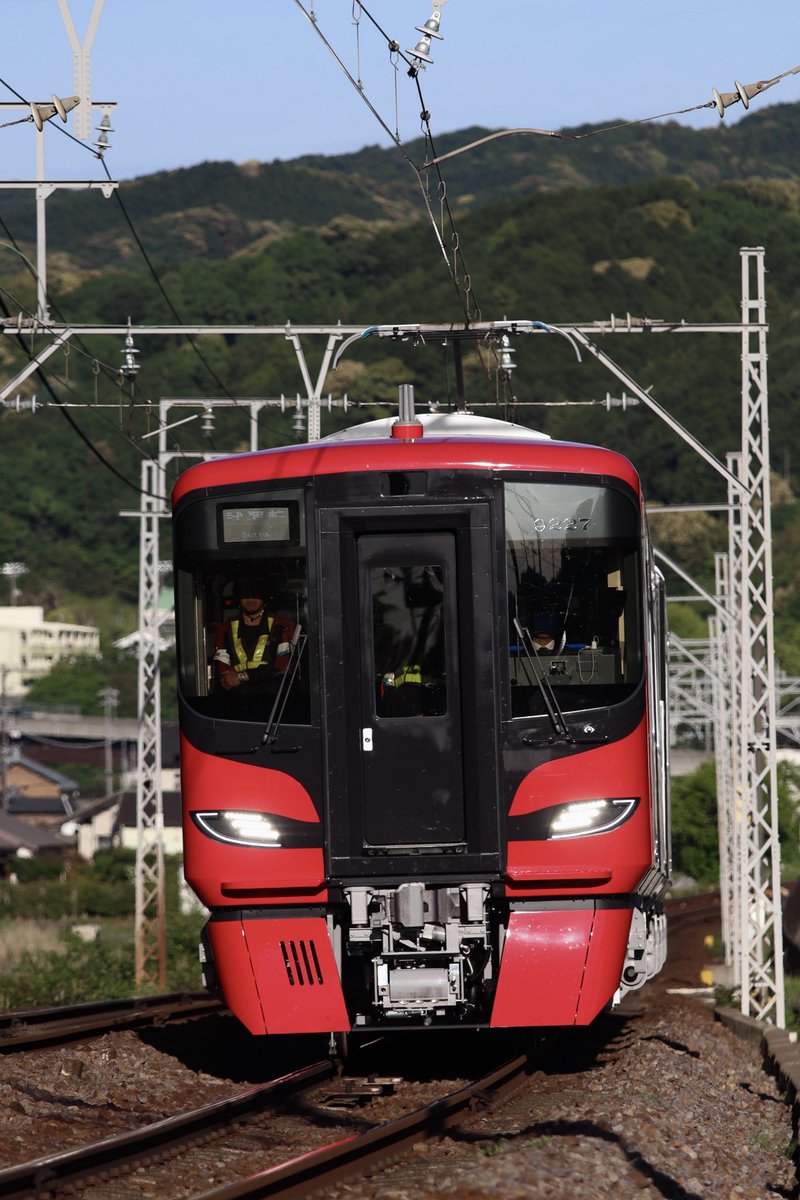 mi_1742's tweet photo. 2026/05/07(木) 名鉄名古屋本線
名鉄9100系 9127F 性能確認試運転 https://t.co/y17eWHYPCd