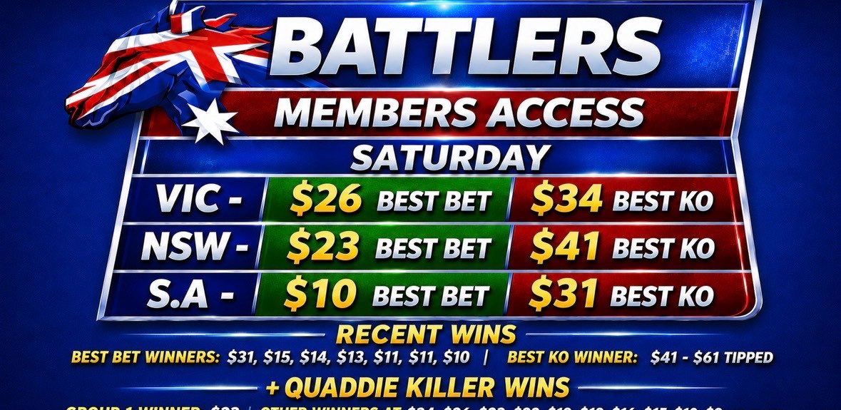 Aussie Punting Battlers tweet media