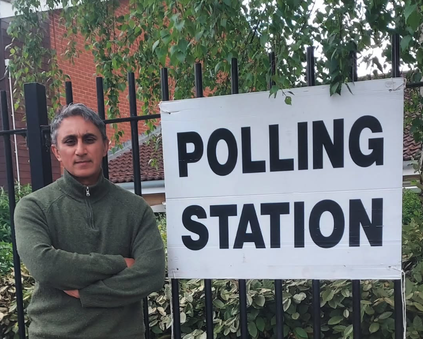 VaseemKhanUK's tweet photo. Voting day! Get out there, people, and exercise your right to select your local councillors. Local decision-making directly impacts local services (such as libraries!) and your local environment. So well worth finding the time to vote today. Democracy in action! https://t.co/fSvO5kXiu1