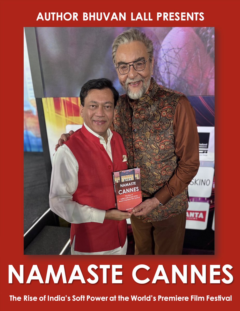 BhuvanLall's tweet photo. Namaste Cannes! 🇮🇳🎥
India’s first International Star Kabir Bedi: Commanding presence of passion and poise, bridging East-West with romantic gravitas and thunderous charisma.
#IndianSoftPower
#NamasteCannes #IndianCinema @Festival_Cannes @mdf_cannes
@iKabirBedi https://t.co/VCLQ1WaNHn