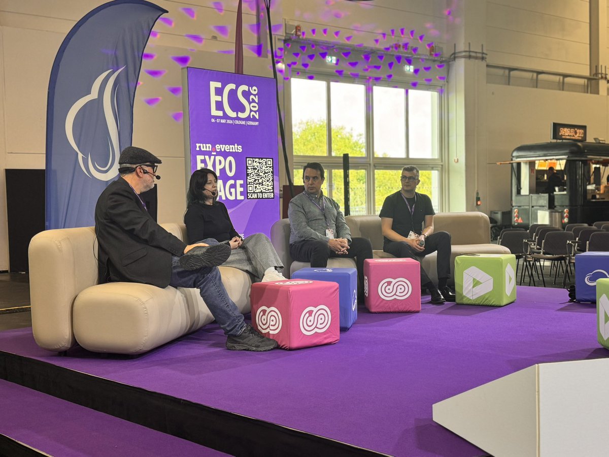 ScoutmanPt's tweet photo. Security in the Age of AI at #ECS2026 with @sharingtheglobe ,@EricaToelle ,@AntonioMaio2 ,@SasaKranjac https://t.co/QPV0VJxIxX