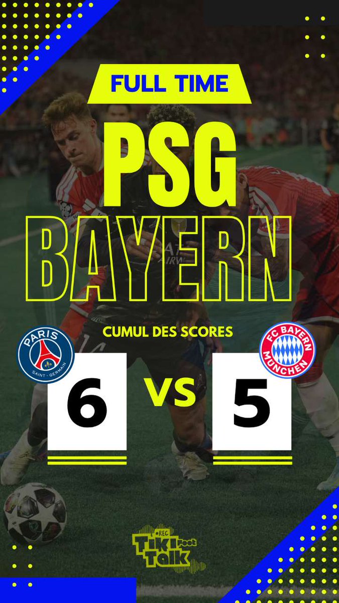 TikiTalkOff's tweet photo. Quelle double-confrontation entre les deux meilleures équipes du moment !!!

Petite pensée à notre CM fan du Bayern 😭🥲 https://t.co/3Y8ThGTlKI
