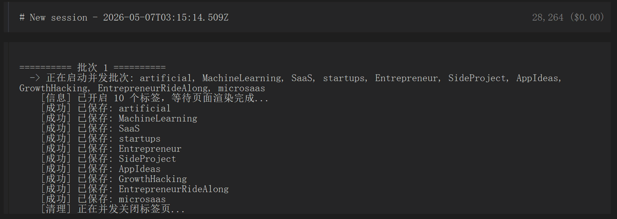 all_be88337's tweet photo. Most people use AI to generate content.

I use AI to discover:

market pain points
startup ideas
buying intent
trend signals

Public conversations are an untapped goldmine.
25 Page-Completed in 62 seconds.
#saas #aiagen #browser #autoagent #AI https://t.co/EAGPU4CFdF