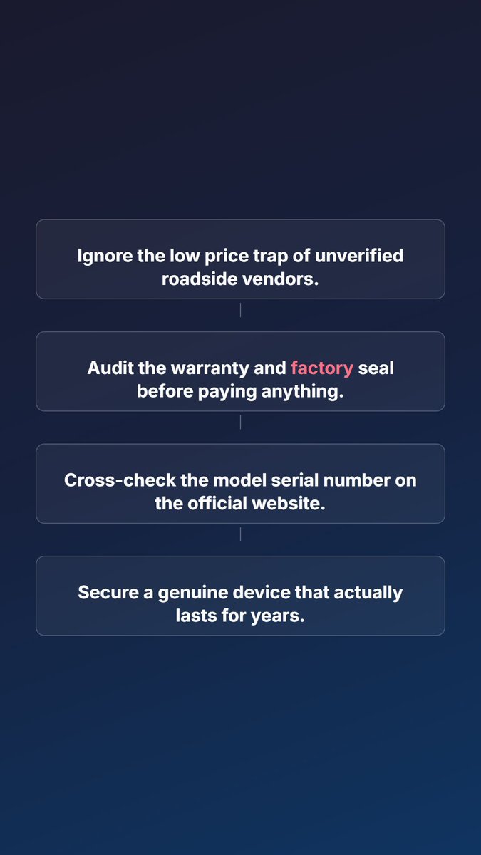 maypatronic's tweet photo. How to Stop Buying Fake Electronics in Nigeria

Stop getting scammed by 'brand new' gear that dies in two weeks. 

This is your guide to picking quality in a flooded market. 

Share this: https://t.co/uqHeUqNEPL 

#lagos #nigeria #techtips #shopping #abuja https://t.co/wfqHklB5aB