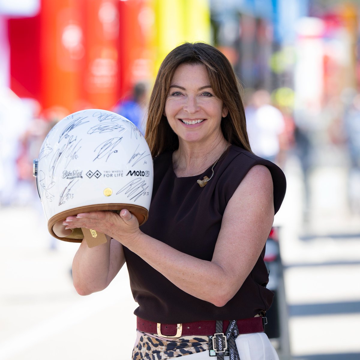 2WheelsforLife's tweet photo. 📣 Two Wheels for Life and @MotoGP have collaborated on a Hedon helmet signed by every rider on the grid for the Spanish GP for the charity auction hosted by @suziperry at the Bike Shed Show on May 23!

➡️ For a full listing of auction lots, visit: https://t.co/hXo9tCLmU9 https://t.co/1hOB62n67W