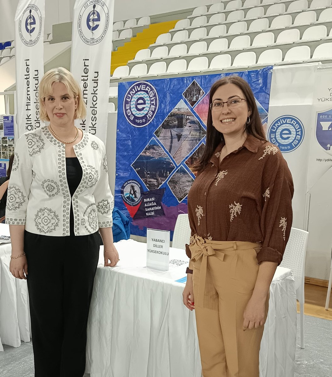 egeydy's tweet photo. 7-8 Mayıs 2026 tarihlerinde gerçekleşmekte olan “Ege Üniversitesi 28. Tanıtım Günleri” organizasyonunda Yabancı Diller Yüksekokulu olarak yerimizi aldık. https://t.co/YNPTlLjpdq