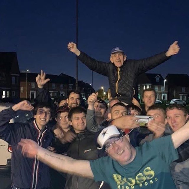 TransalpinoO's tweet photo. RIP Charlie Sullivan - KIRKDALE LEGEND.

Would never fail to be fascinated when he'd regale us with his escapades as a young man.

#kirkdale  #krs https://t.co/jDlyuDXyMw