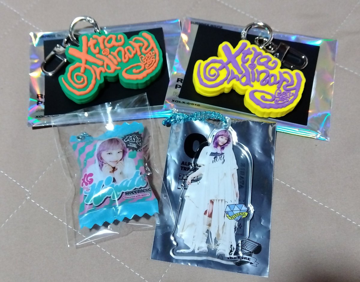 yu様　再度お取引用 XG 交換 グッズ ラバーチャーム TREASURE TROVE 【譲】写真1枚目